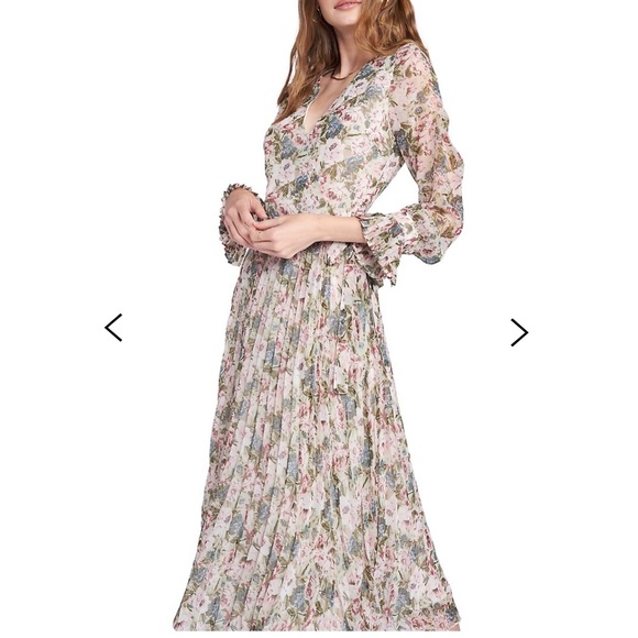 Ensaison pleated midi dress - Picture 5 of 6